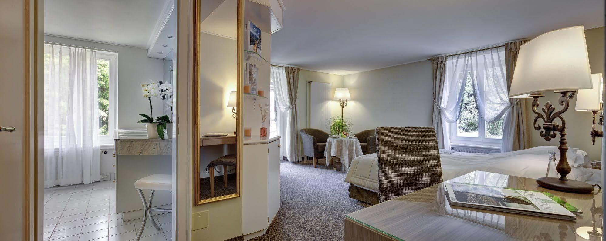 Residence Les Sources Des Alpes Leukerbad Rum bild